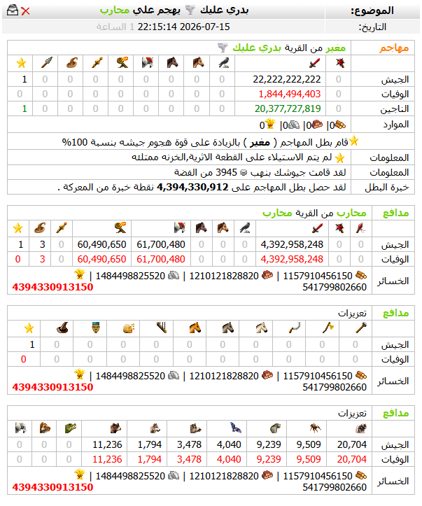 تحالف 777 في السيرفر 5